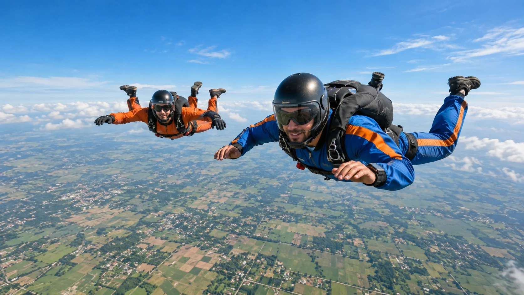 AI illustration: Skydiving